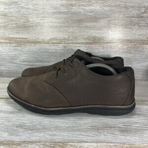 Timberland Men’s Front Country Travel Brown Suede Oxfords Size 9.5